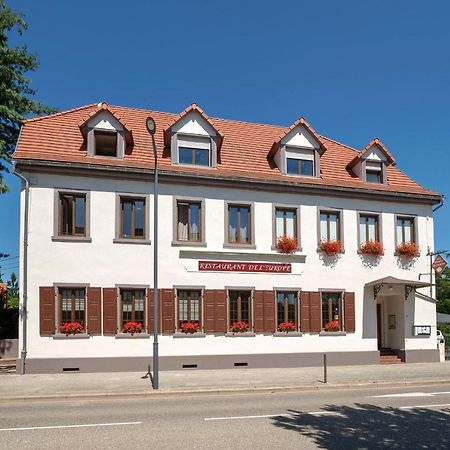Hotel Restaurant De L'Europe Виссамбур Экстерьер фото