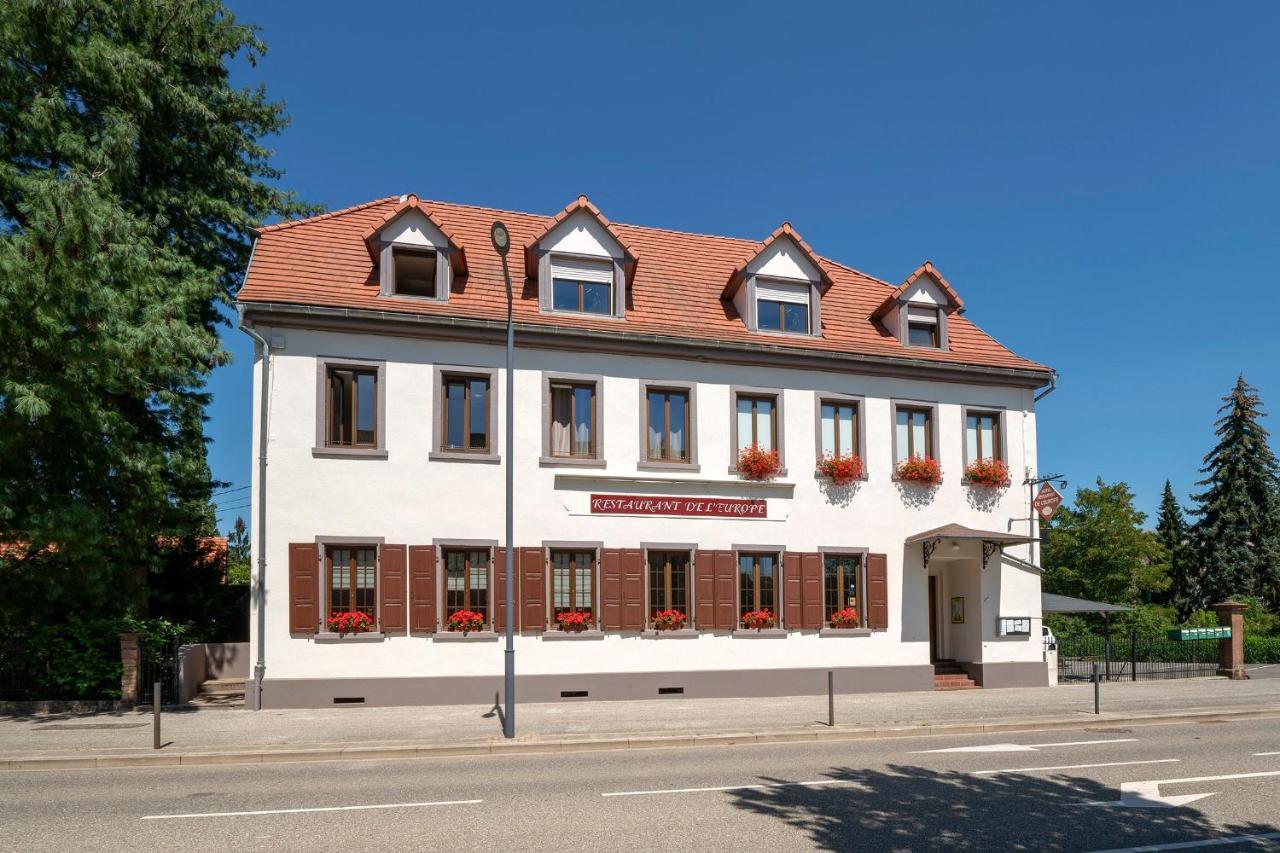 Hotel Restaurant De L'Europe Виссамбур Экстерьер фото